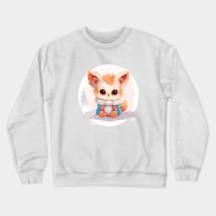 Winter fennec Crewneck Sweatshirt